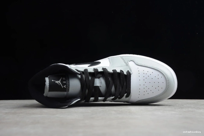 Light Smoke AIR Grey 1 554724-092 Jordan Mid 0820